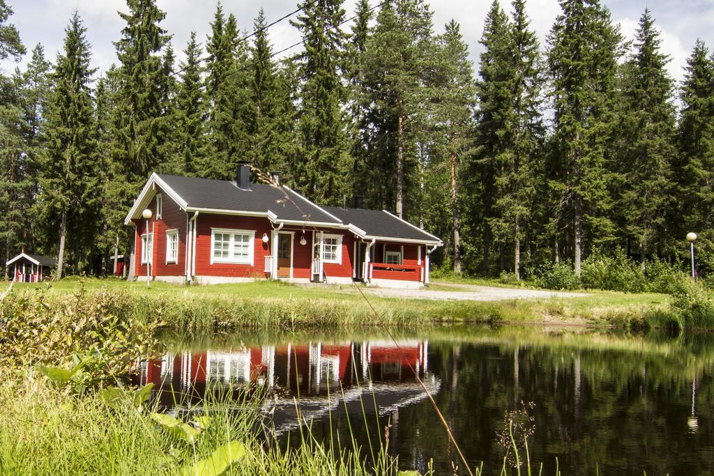 Lomaperkkioe Cottages Kajaani Exterior foto