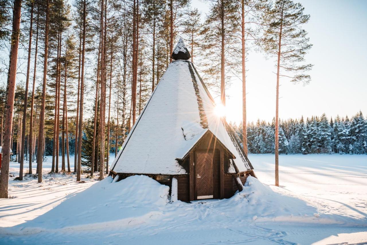 Lomaperkkioe Cottages Kajaani Exterior foto